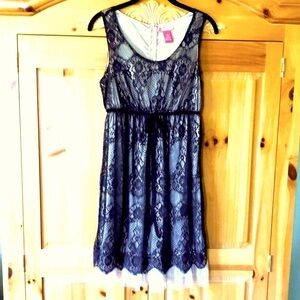🌟HP🌟Juniors Black Lace Dress